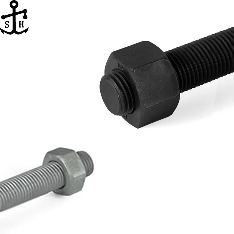 High Tensile Nut Galvanized Steel Bolt Adjustable Threaded Rods