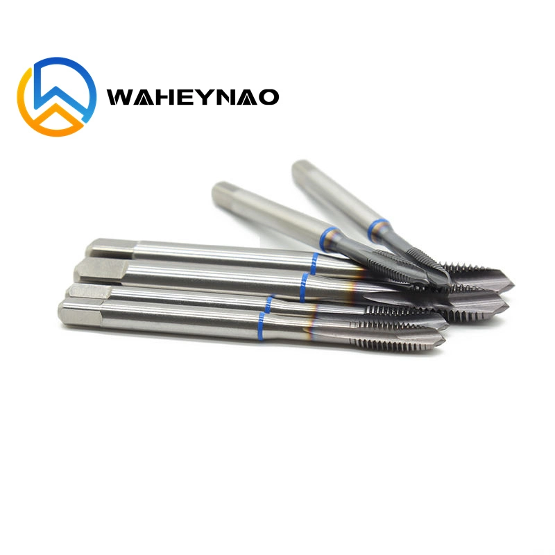 Waheynao DIN 371/DIN 376 HSS Machine Taps Solid Carbide Thread Tap for Steel