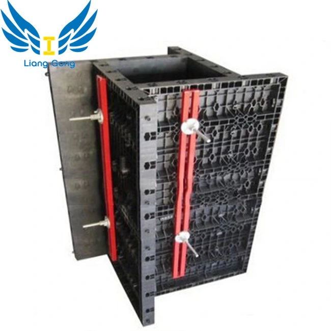 Adjustable Plastic Formwork Reusable Mould for Column or Foundation