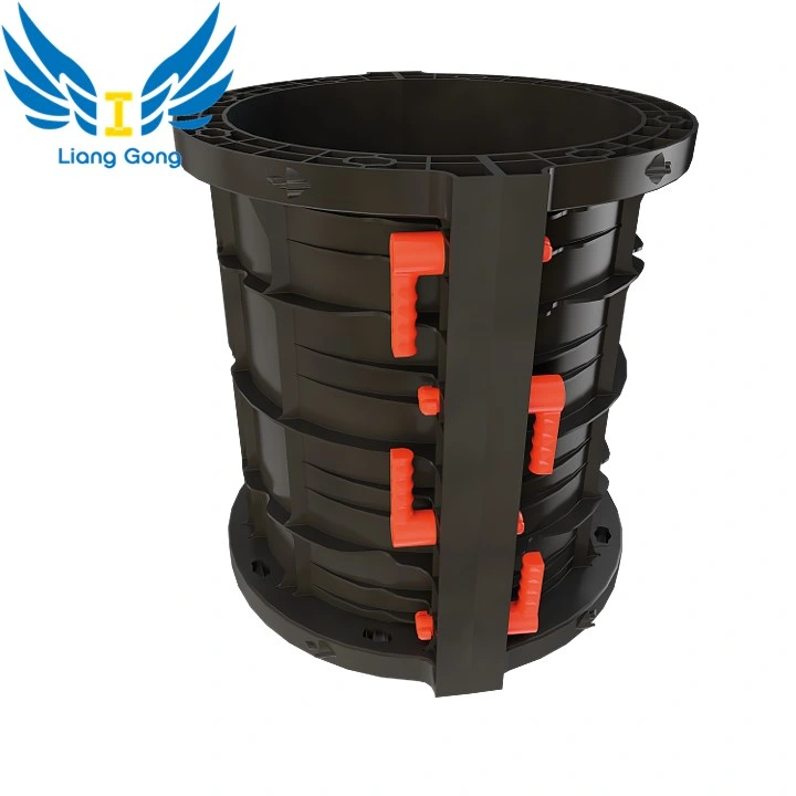 Adjustable Plastic Formwork Reusable Mould for Column or Foundation