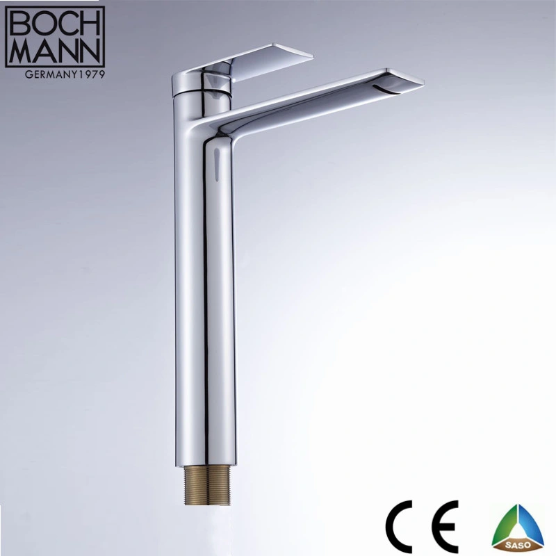 Competitive Price Factory Large Quantity Brass Chrome High Basin Shower Bath Faucet