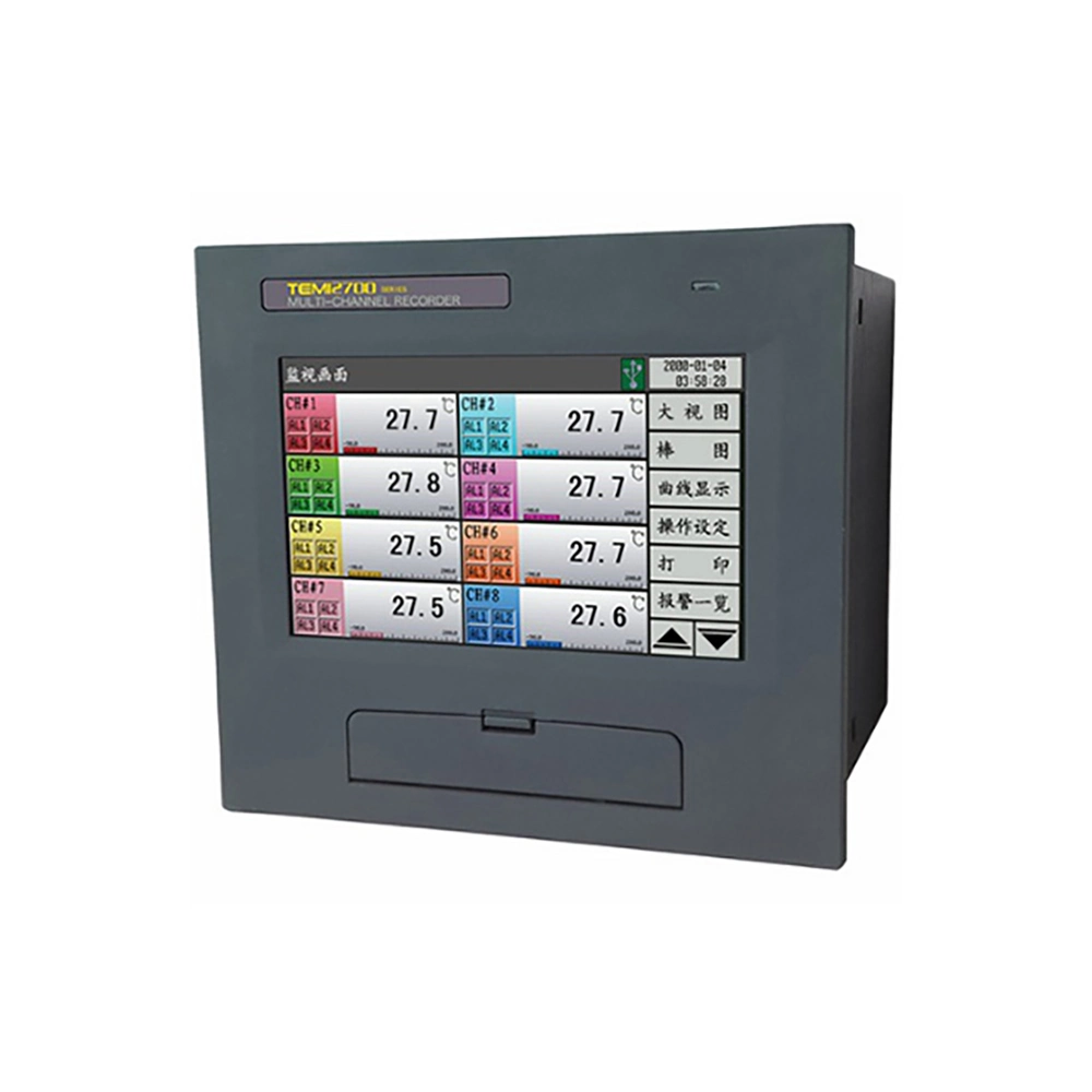 Temi2700 New Generation Touch Screen Paperless Recorder