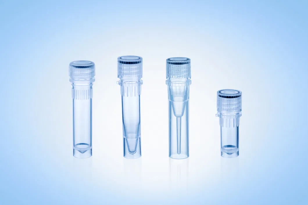 0.5ml 1ml 1.5ml 2ml Reversable Lab Plastic Cryovial Cryogenic Cryo Vials Tube