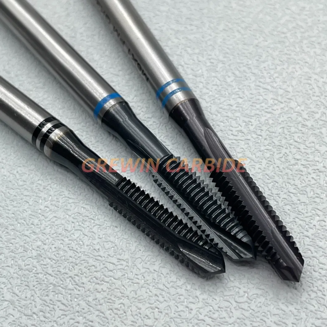 Grewin&Cowee-High Quality Mechanical Cobalt-Containing Hsse Pointed Tip Taps M2-M24 Machine Taps