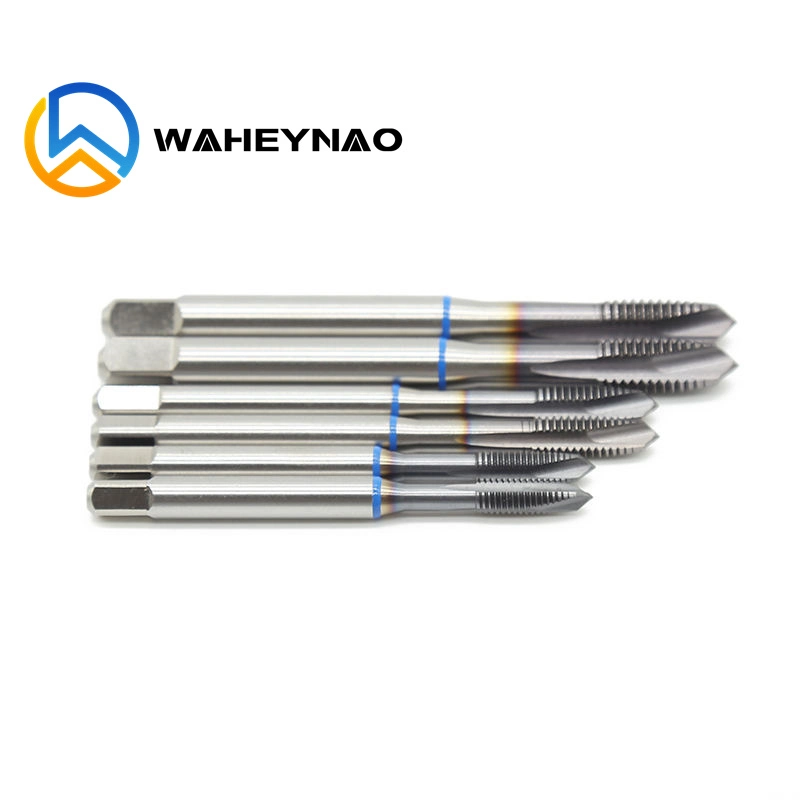 Waheynao DIN 371/DIN 376 HSS Machine Taps Solid Carbide Thread Tap for Steel