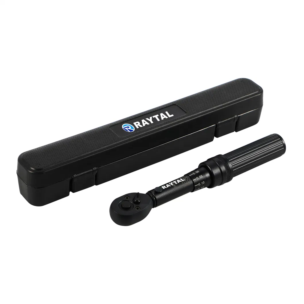 Raytal Industrial Grade 3/8 in. Drive, 10-60 N. M Click Torque Wrench, GS/CE Approved