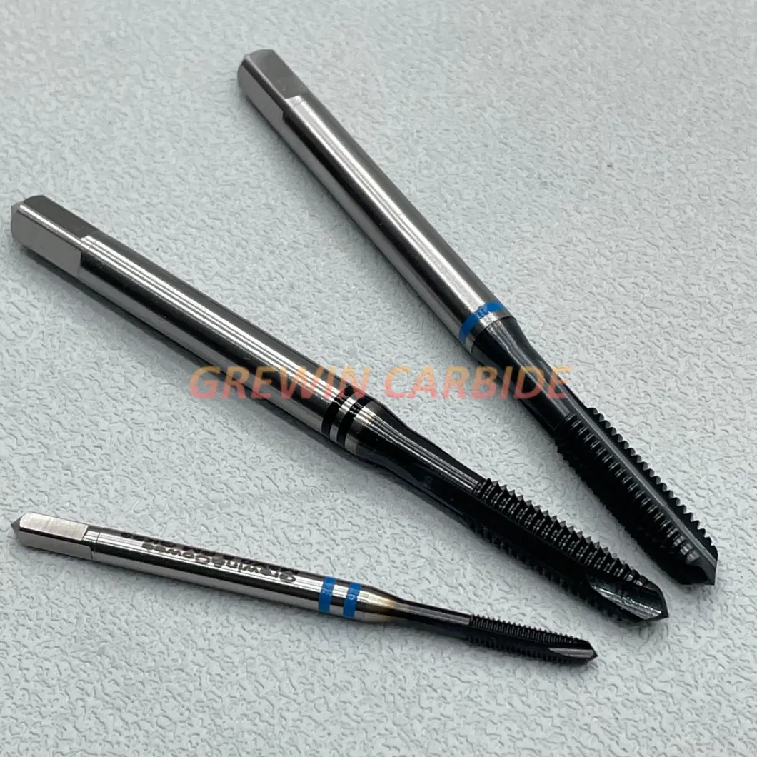 Grewin&Cowee-High Quality Mechanical Cobalt-Containing Hsse Pointed Tip Taps M2-M24 Machine Taps