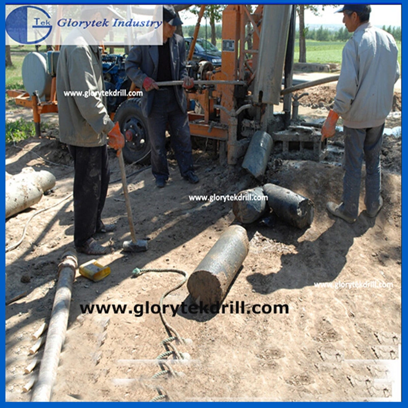 400m Open Air Wheeled Truck off-Road Bore Well Water Tap Drilling Machine