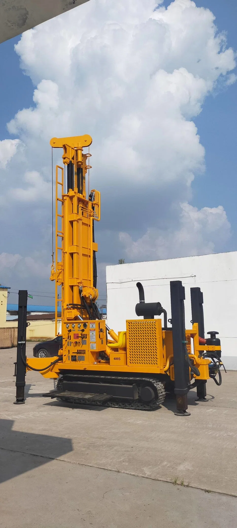 400m Open Air Wheeled Truck off-Road Bore Well Water Tap Drilling Machine