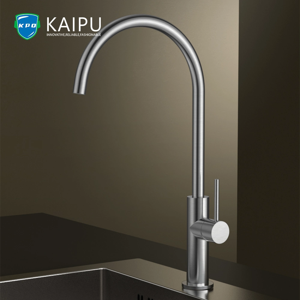 Bathroom Kitchen Mixer Brushed Nickel