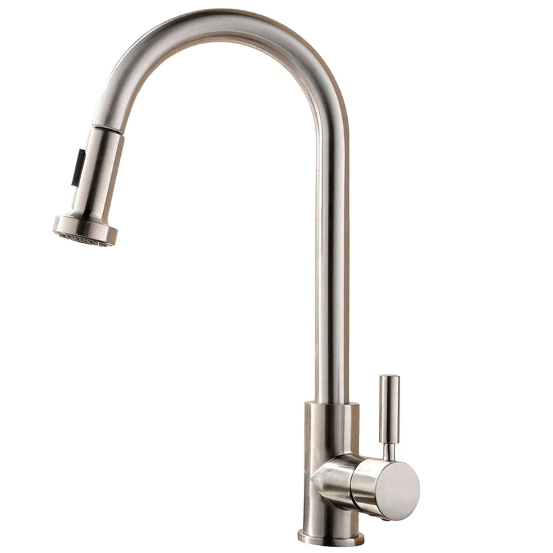 Kitchen Sink Stainless Steel Multi-Function Large Single Tank Kitchen Faucet