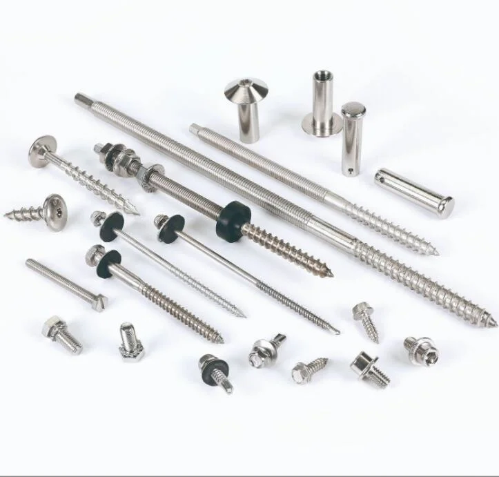 Factory Wholesale Fastener Manufacturer Stainless Steel Hex Bolt A4-80 DIN933 Bolt and Nut Set