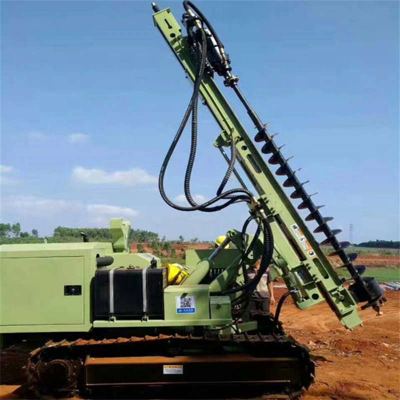 Good Price for Sale Multifunctional Solar Drilling Rig for Solar Projects Drilling