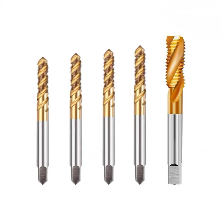 Km-Spiral Fluted Tap M6 M7 M8 M9 M10 Carbide Milling Cutter Metric Screw Thread Tap