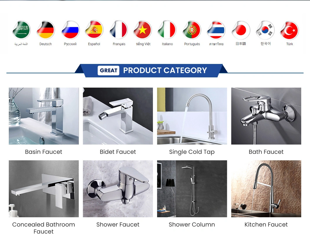 Great Tall Bathroom Faucet Suppliers OEM Customized Unique Bathroom Faucets Gl32103A321 Single Lever Bath Faucet China Built-in Diverter Large Bathtub Faucets