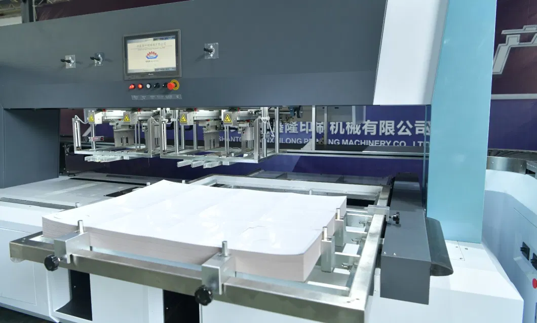 Double Head Blanking Machine Box Separator After Die Cutting Machine Used Offline Blanking Stripping Machine for Folding Carton Paper Cup Round Cheese Box