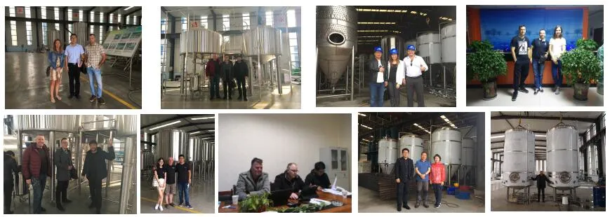 1000L Turnkey Commercial Tap Room China Beer Making Craft Beer Brewing