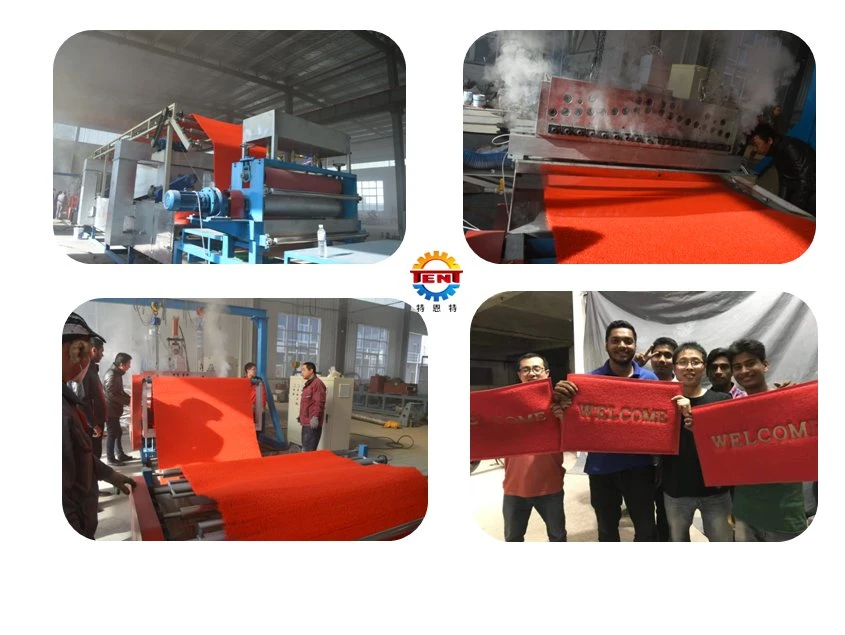 Various Models of Automobile Floor Mat Machine/Two-Color Monochrome Spinneret Nail Bottom Automobile Floor Mat Door Mat Non-Skid Mat Production Line