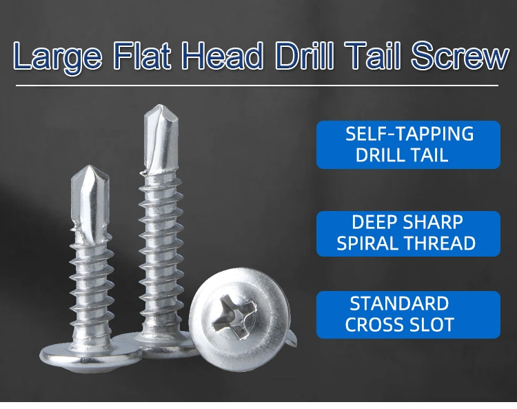 Large Flat Head Micro Mini Stainless Steel Satin Brushed Screw