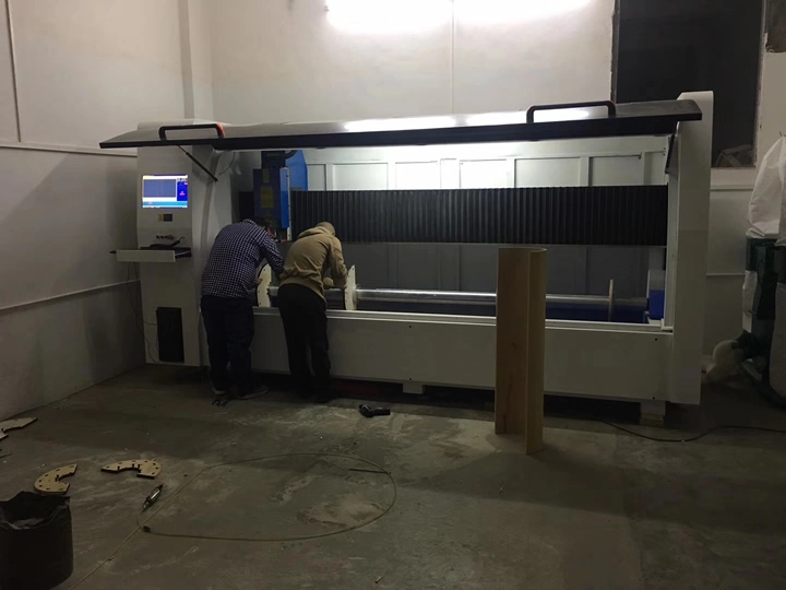 Round Die Board Laser Cutting Machine in China