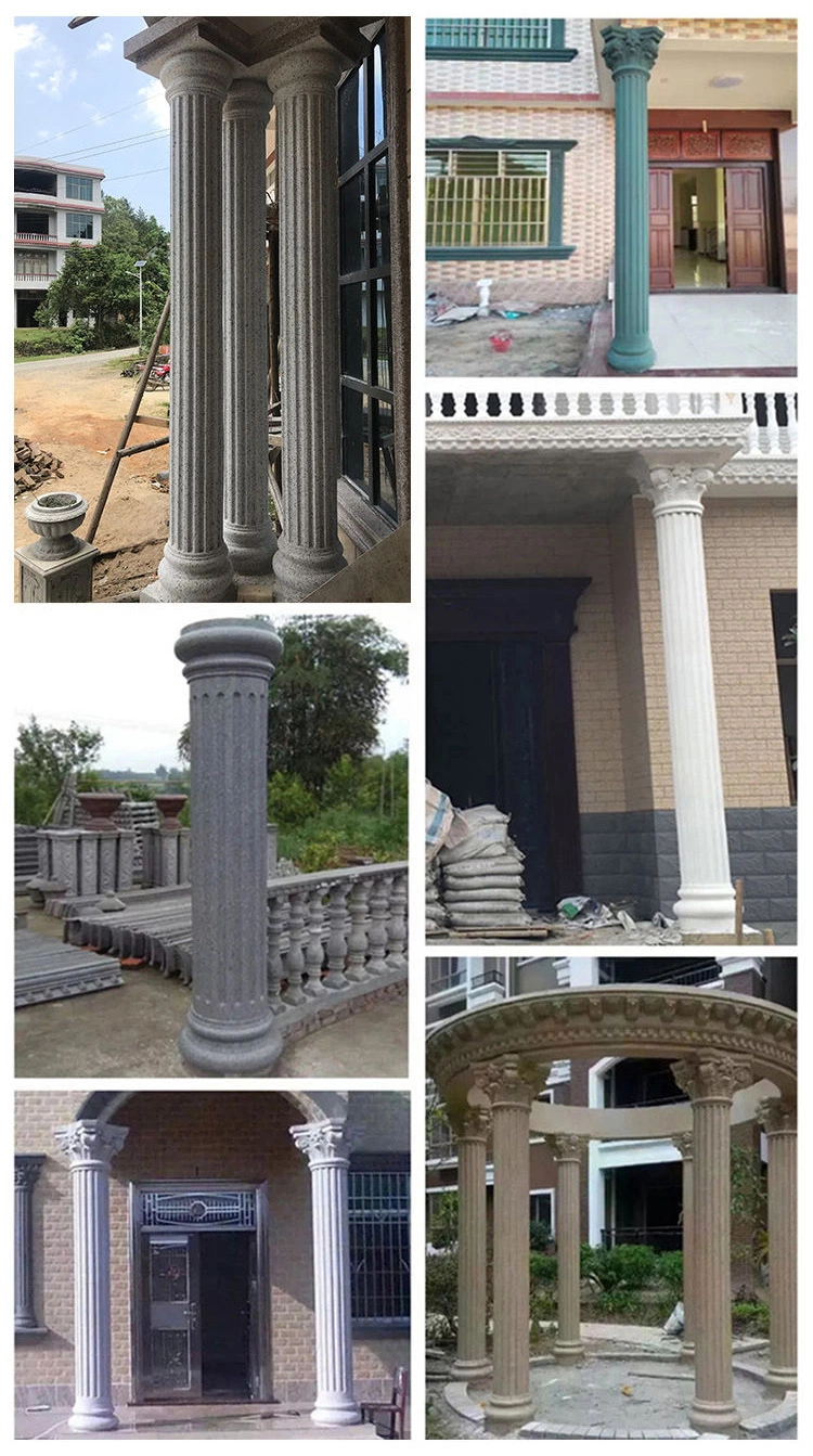 Modern Adjustable Concrete Roman Column Mold Architectural Columns Mold