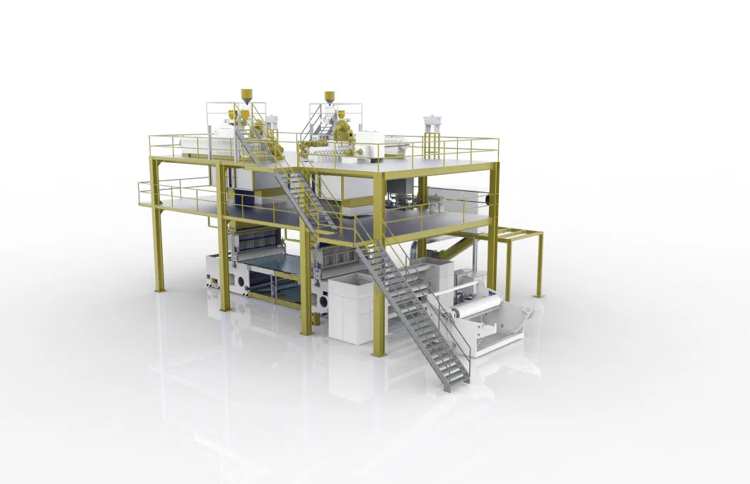 Double Beam Spunbond Spinneret Beam Production Line