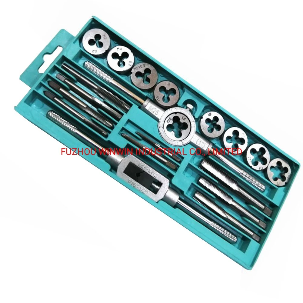 20PCS Metric Alloy Steel Tap and Die Set (WW-20TD01)