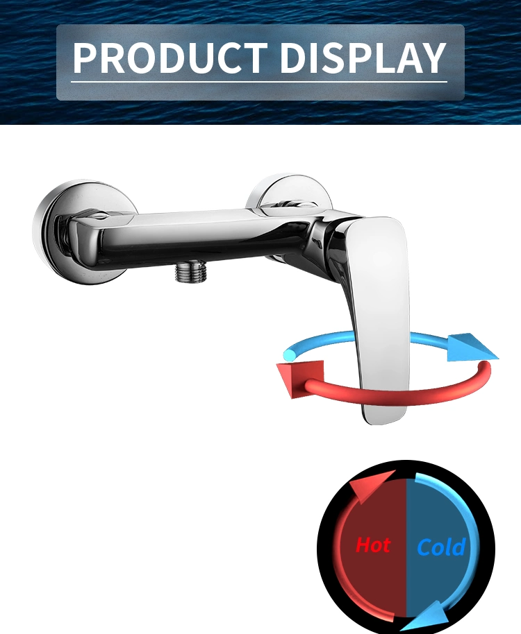 China Large Luxury Shower Faucets Wall Faucet