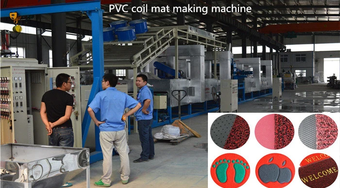 Manufacturer Direct Two-Color Hair Spinneret Coil Production Line/Spinneret Carpet, Automobile Mat, Silk Ring, Non-Skid and Waterproof Mat, Wire Equipment