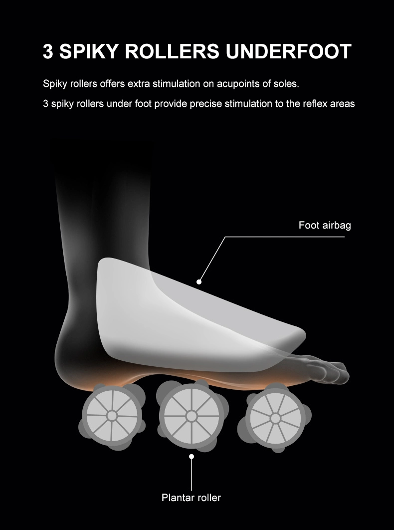 Rongtai Adjustable Intensity Full Body Upgraded Roller Massage Chair