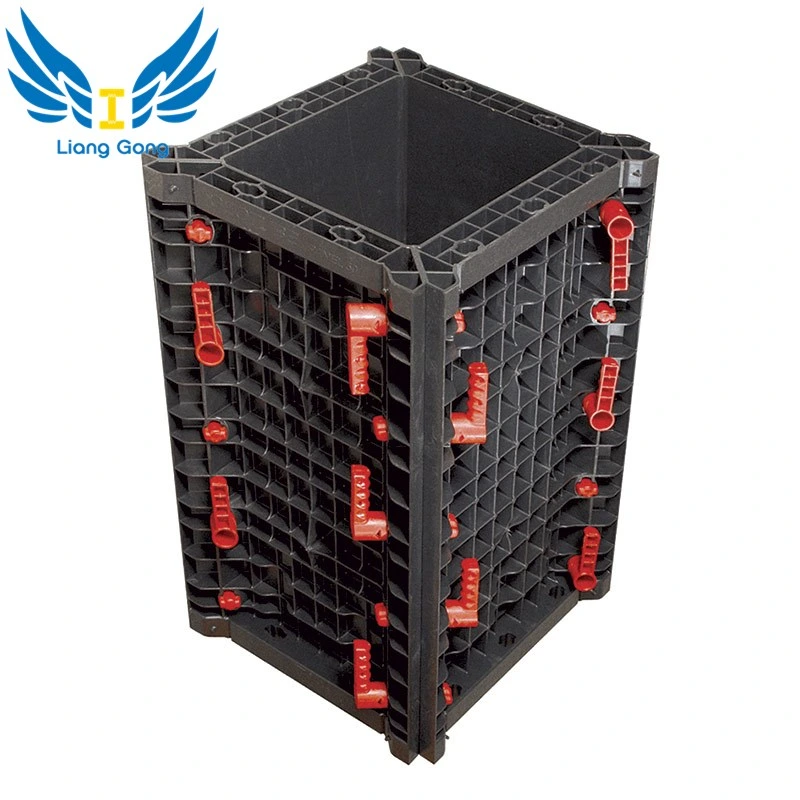 Adjustable Plastic Formwork Reusable Mould for Column or Foundation