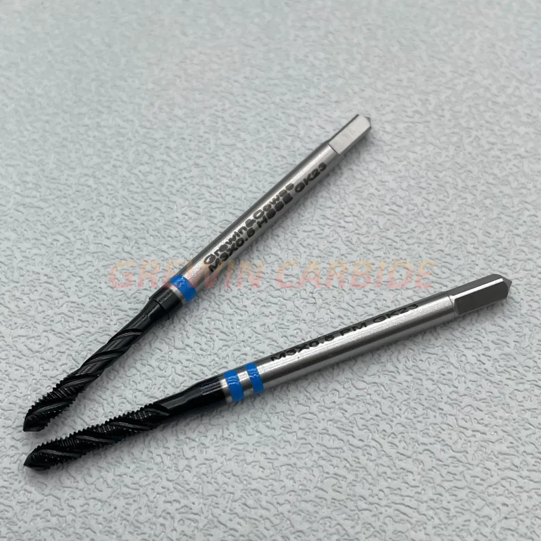 Gw Carbide-Hot Selling High Quality HSS Cobalt Screw Machine Tap Spiral Point Flute/Groove Thread Taps Tiain Coated for Processing Stainless Steel