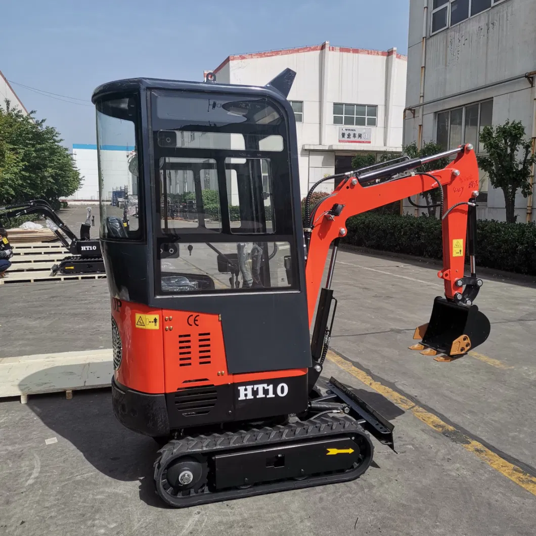 CE 1.0t Crawler Digger with Sealed Cabin Yanmar Engine