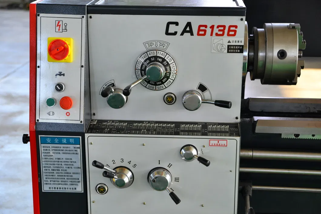 Metal Pipe Ca 6136 6140 6150 6161 6180 Horizontal Manual Desktop Thread Cutting Tools Conventional Lathe/Turning Machine Threading Universal