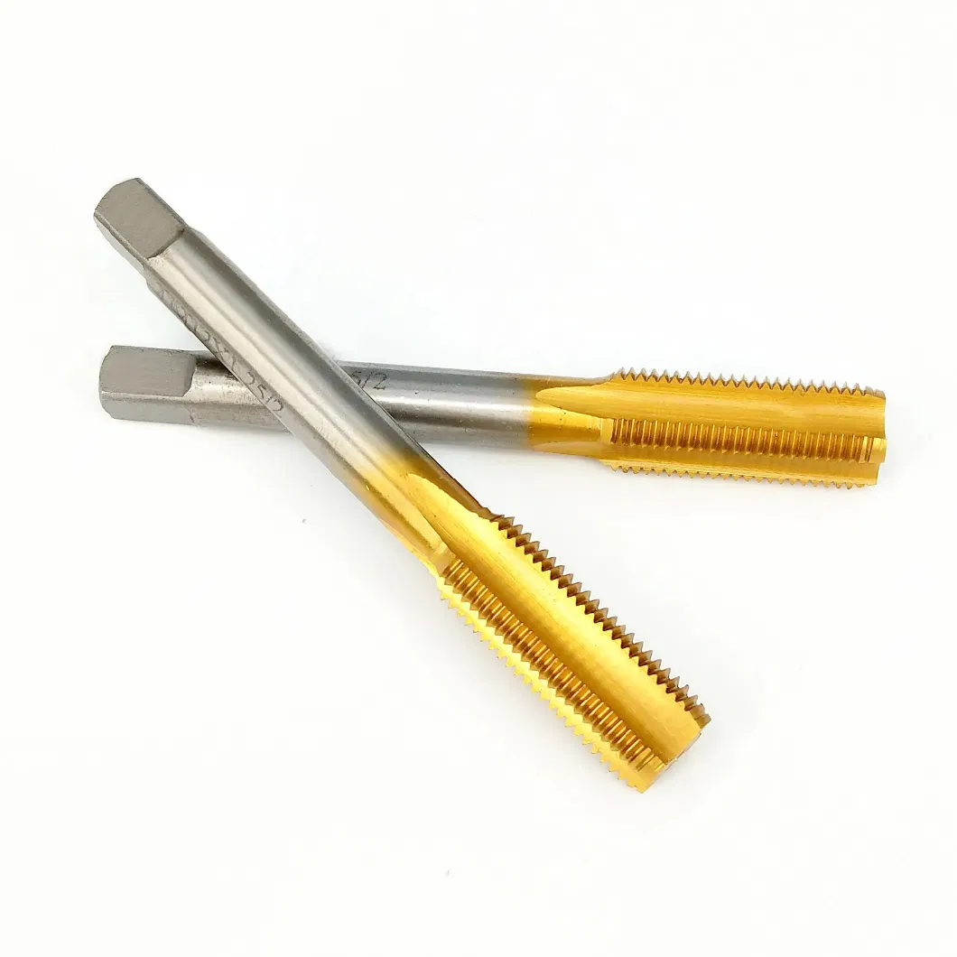 HSS Titanium Metric NPT Nc Coated Pipe Thread Taper Machine Screw Tap