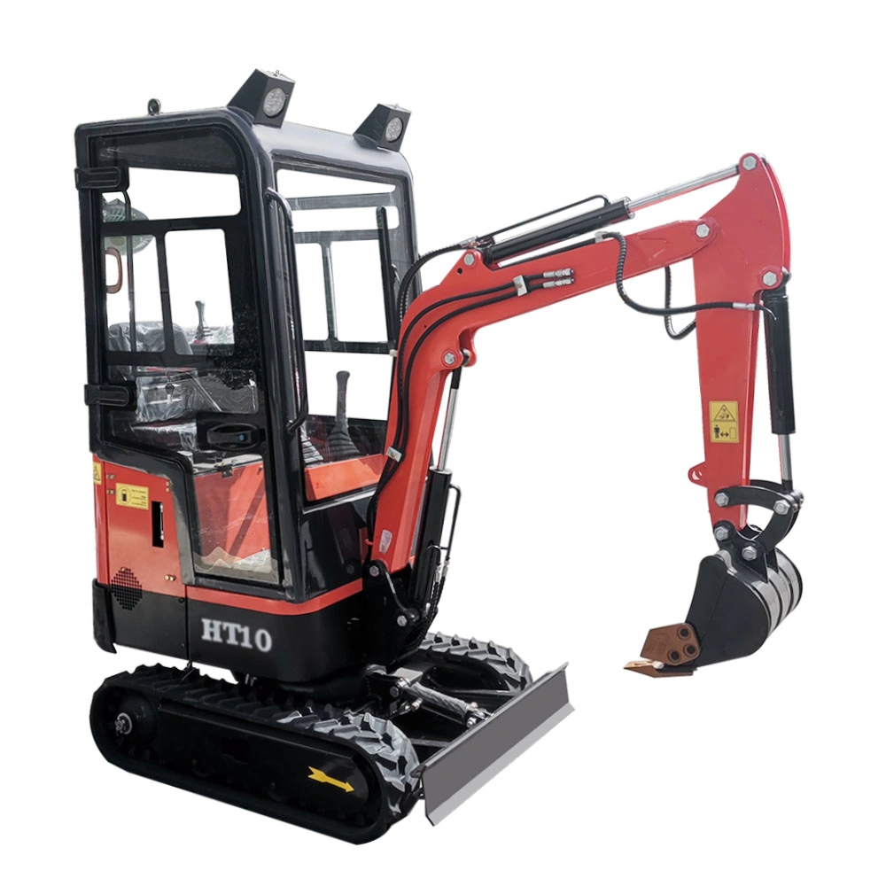 CE 1.0t Crawler Digger with Sealed Cabin Yanmar Engine