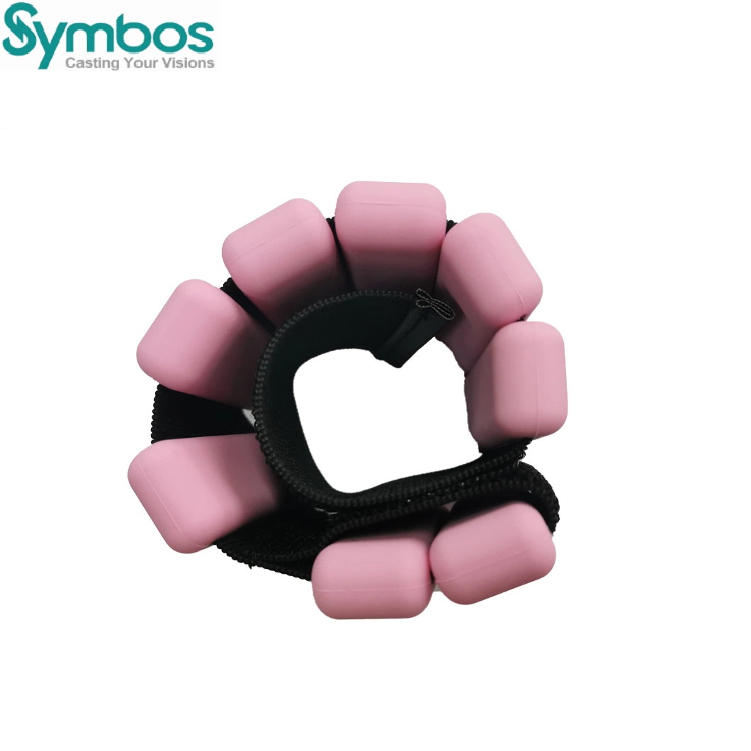 Custom Adjustable Dustproof and Sweatproof Durable Fitness Silicone Weight Bracelet Mold