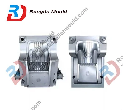 Rongdu Mould Shower Stool Height Adjustable Plastic Bath Seating Injection Mould