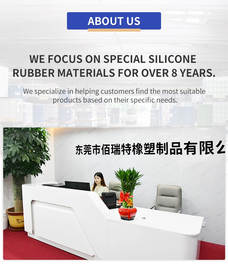 Factory Outlet Hardness 70shore a High Tear Silicone Rubber High Transparency Solid