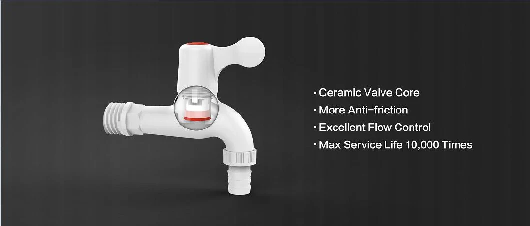 Plastic PVC Water Faucet Price List Kitchen Tap Water Bathroom Fittings Bibcock Sink Mixer Single Handle