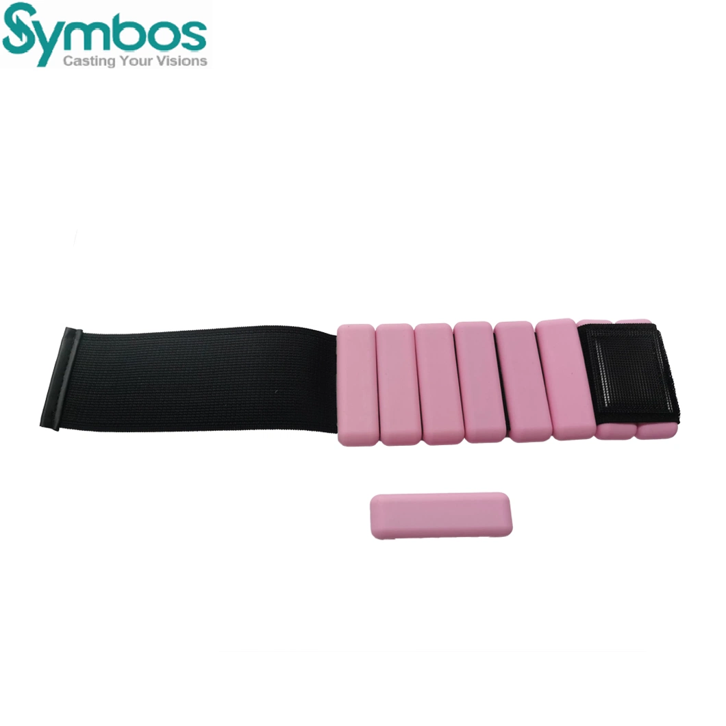 Custom Adjustable Dustproof and Sweatproof Durable Fitness Silicone Weight Bracelet Mold