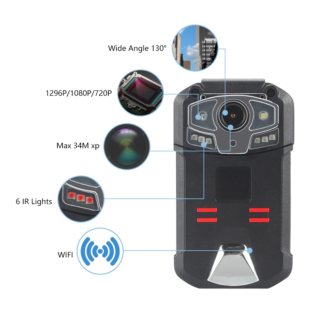 Waterproof Portable WiFi Video Recorder Walkie Talkie Camera