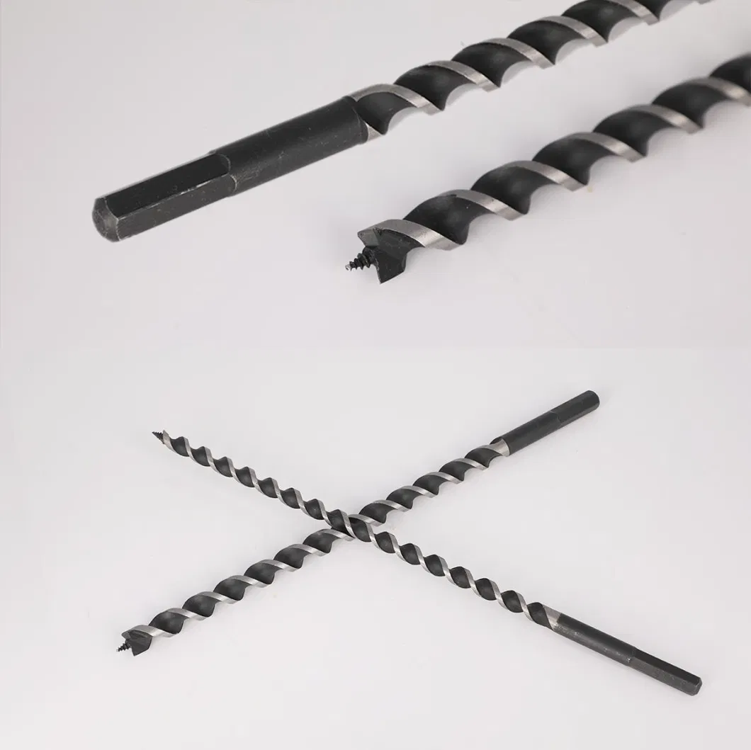 New Products Hex Shank Spiral Thread Wood Auger Drill Bit