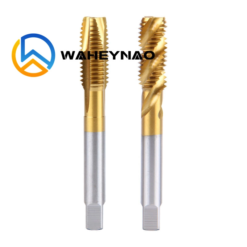 Waheynao M2 to M52 Hand Machine HSS Cobalt Screw Tap with Straight spiral Flute spiral Point