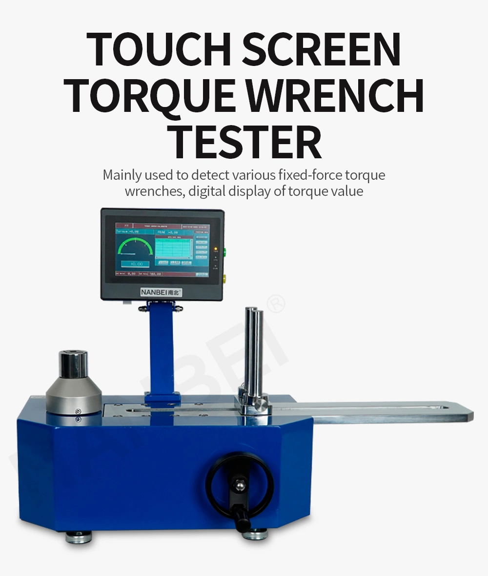 High Precision Touch Screen Torque Wrench Calibration Tester Torque Wrench Verifier with CE