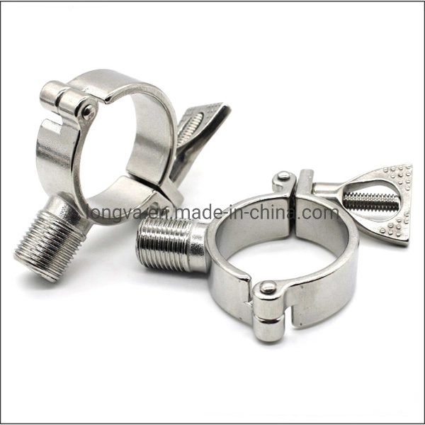 2&quot; Stainless Steel Fitting Round Hex Pipe Hanger Pipe Clamp Support Pipe Holder