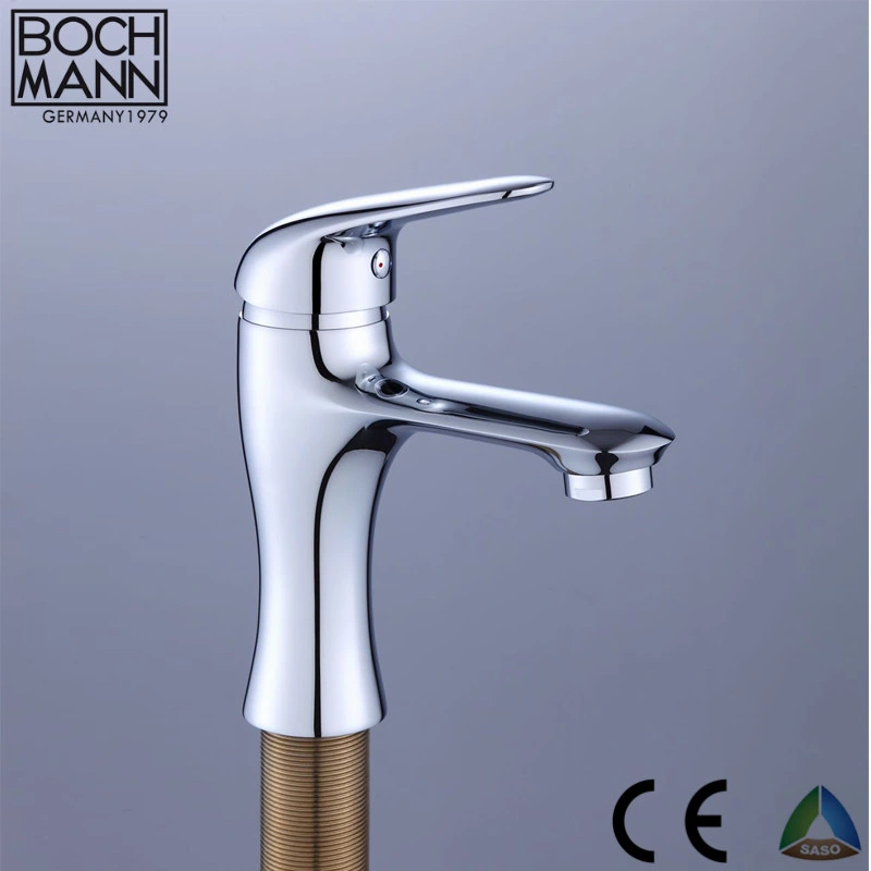 Economic Price Promotion Large Quantity Brass Chrome Short Basin Faucet