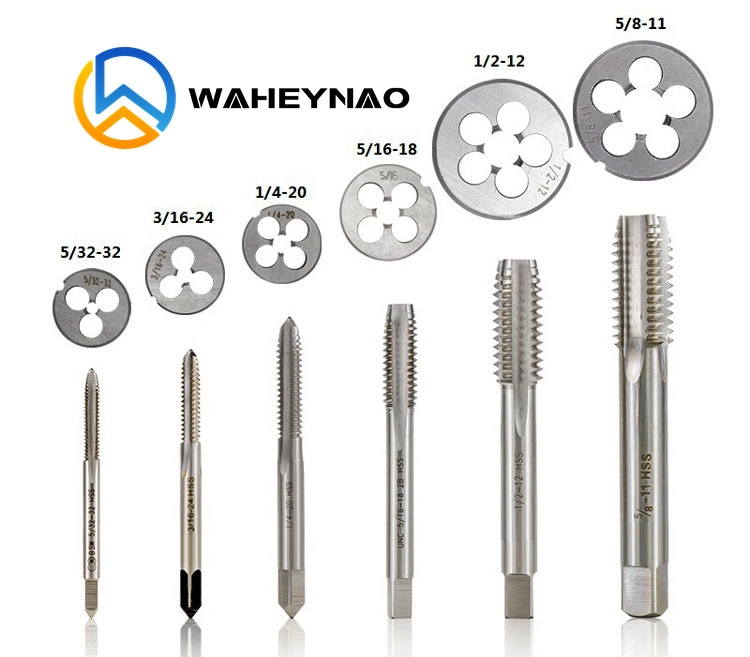 Waheynao High-Speed Steel Threading Nut M 27 X 3 Tin Spiral Point Extrusion Taps &amp; Dies