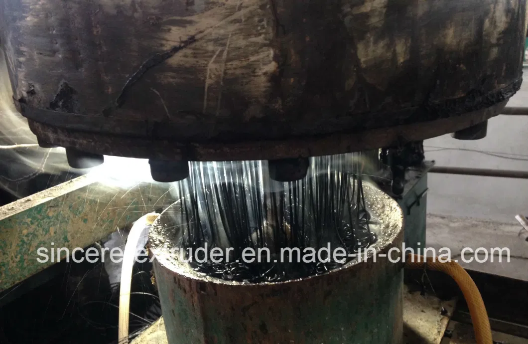 Plastic Blind Filter Ditch Drainage Seepage Pipes Machine, Plasitc PE PP Spinneret Mesh Tube Machine