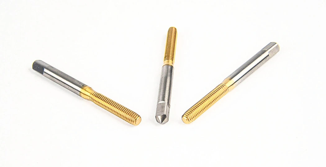 Titanium Plated Extrusion Tap Thread Machining M1*0.25 - M24*3